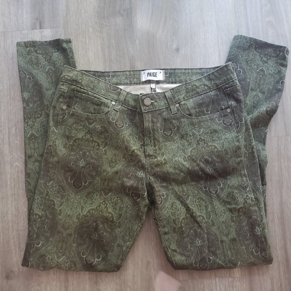 PAIGE Paisley Verdugo Ultra Skinny Pants
